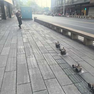 临汾仿古石铺装效果