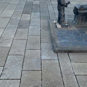 临汾仿古石铺装效果