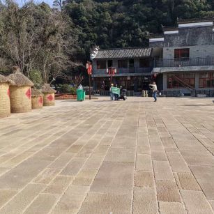 临汾仿古石铺装效果