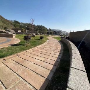 临汾仿古石铺装效果