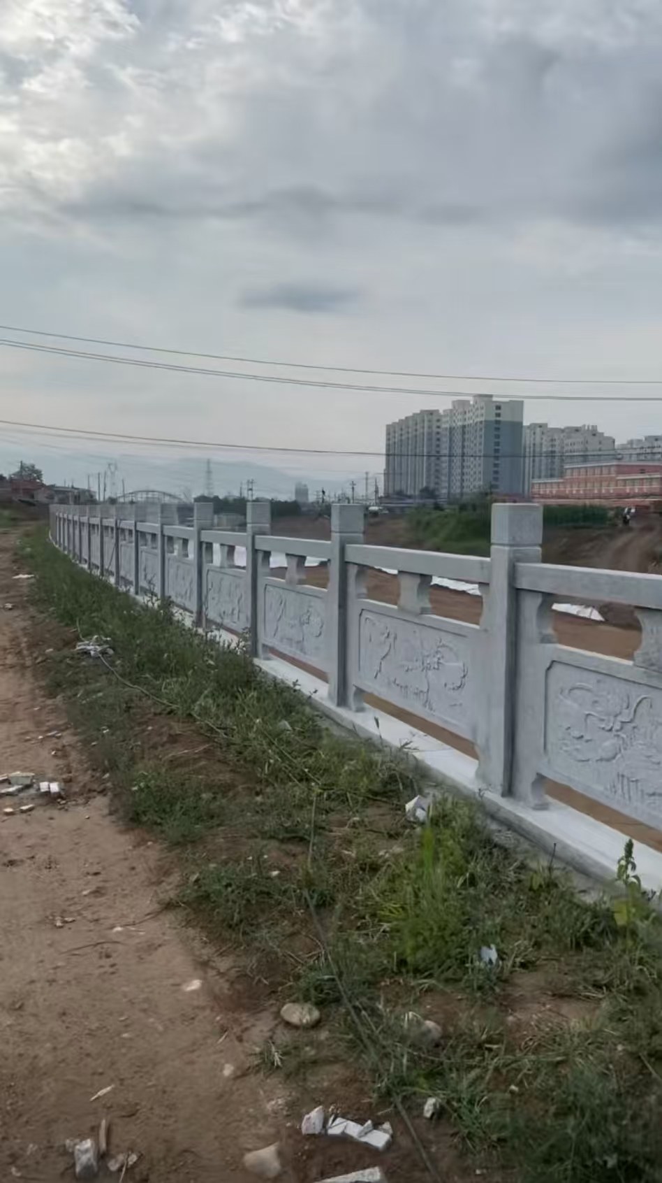 临汾 石材河道栏杆