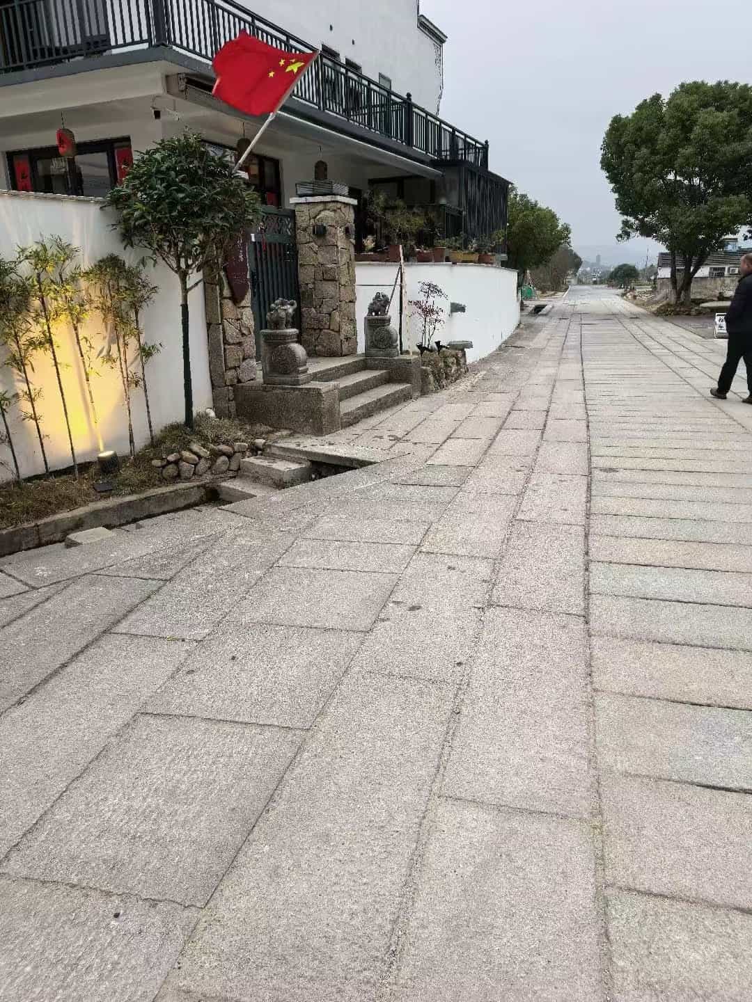 临汾仿古石铺装效果