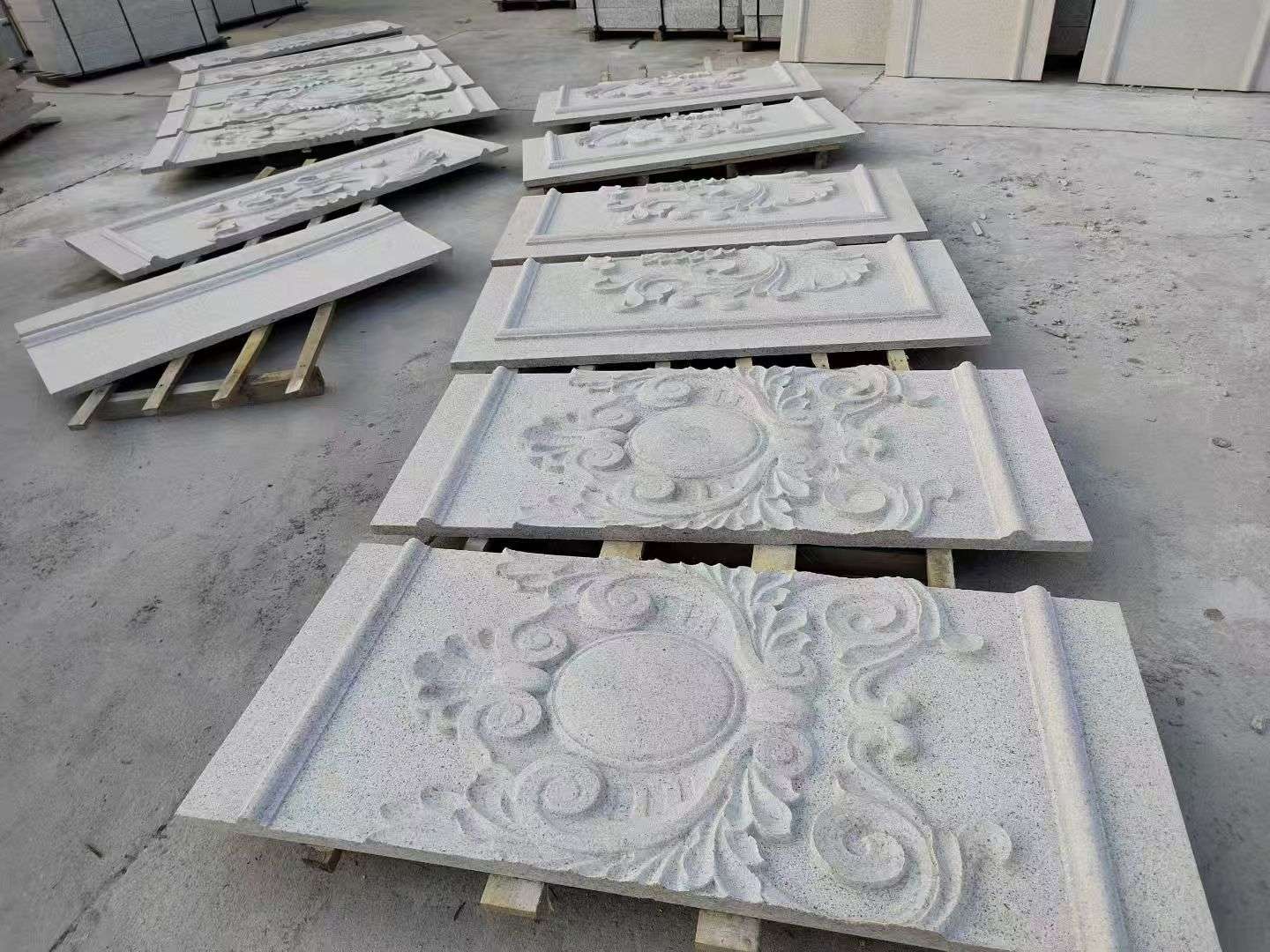 临汾 芝麻白干挂雕花板