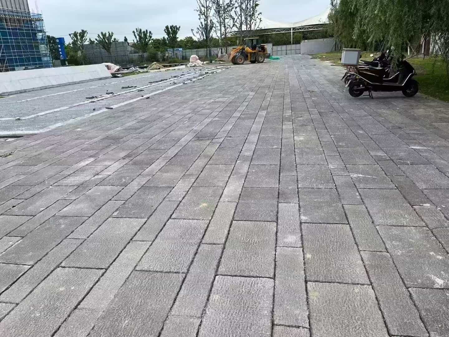 临汾仿古石铺装效果