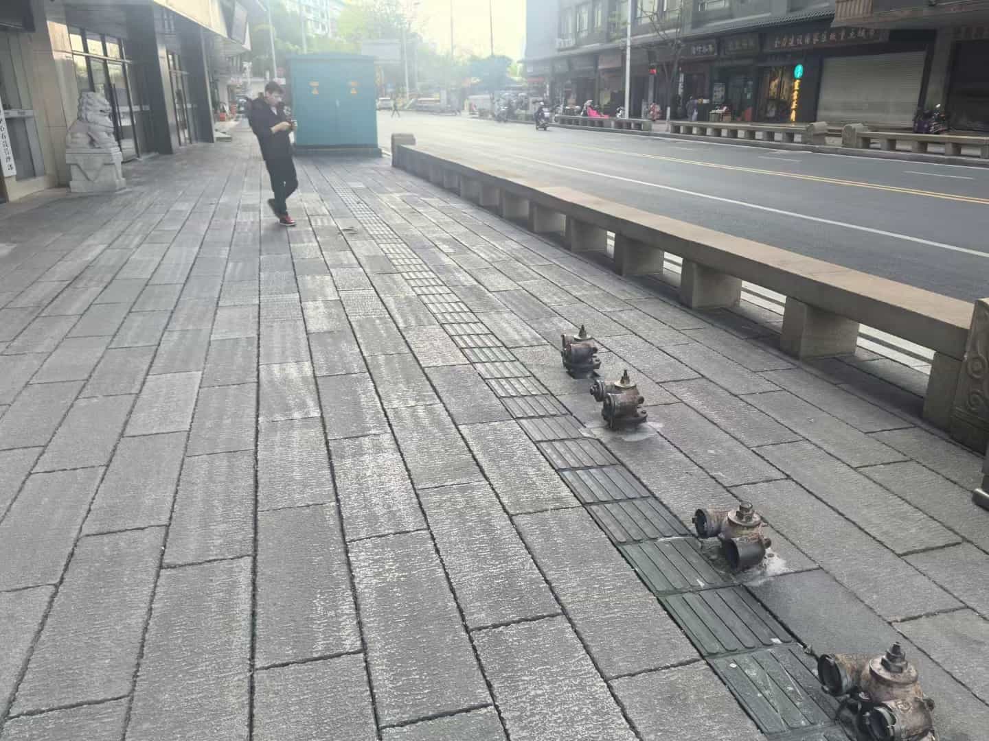 临汾仿古石铺装效果