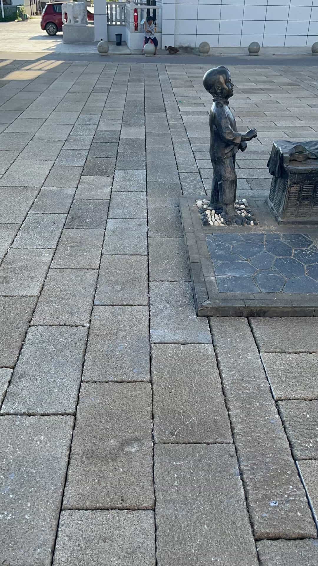 临汾仿古石铺装效果