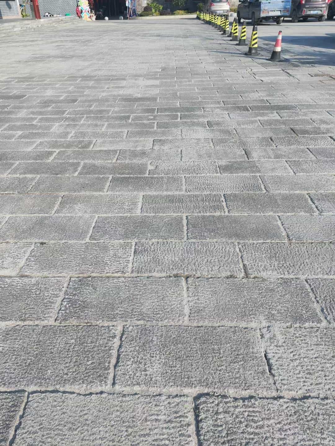 临汾仿古石铺装效果