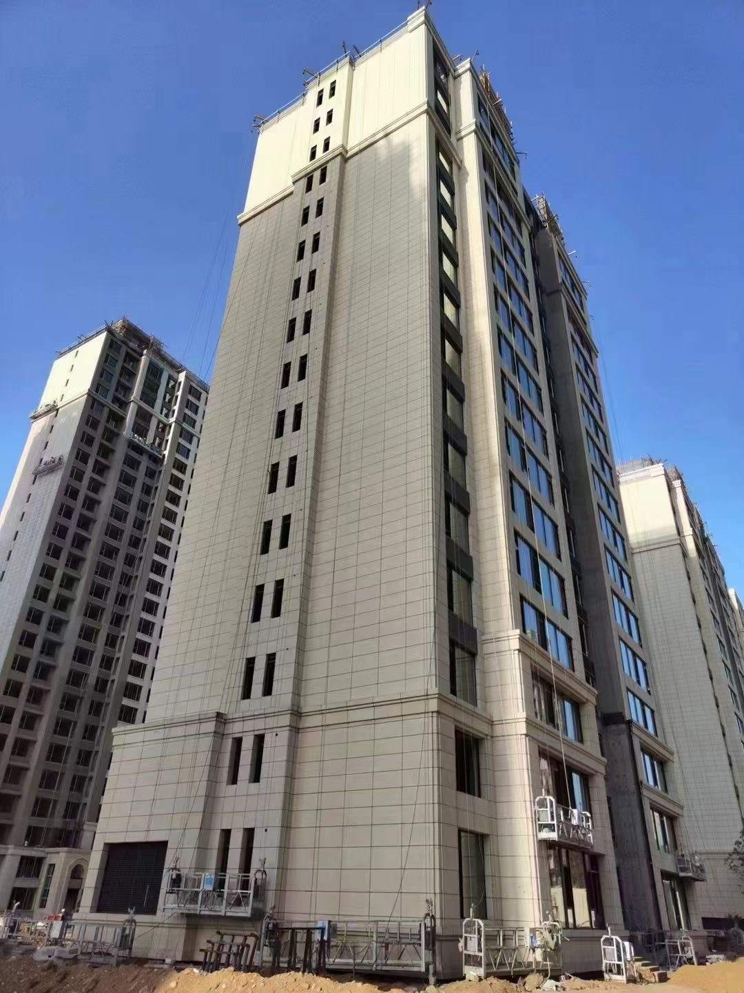 临汾黄金麻高端小区，外墙干挂