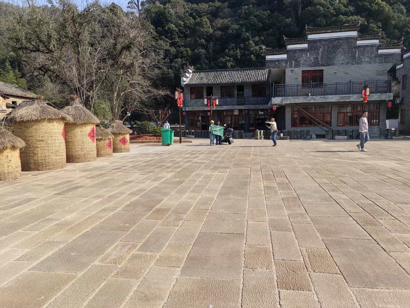 临汾仿古石铺装效果