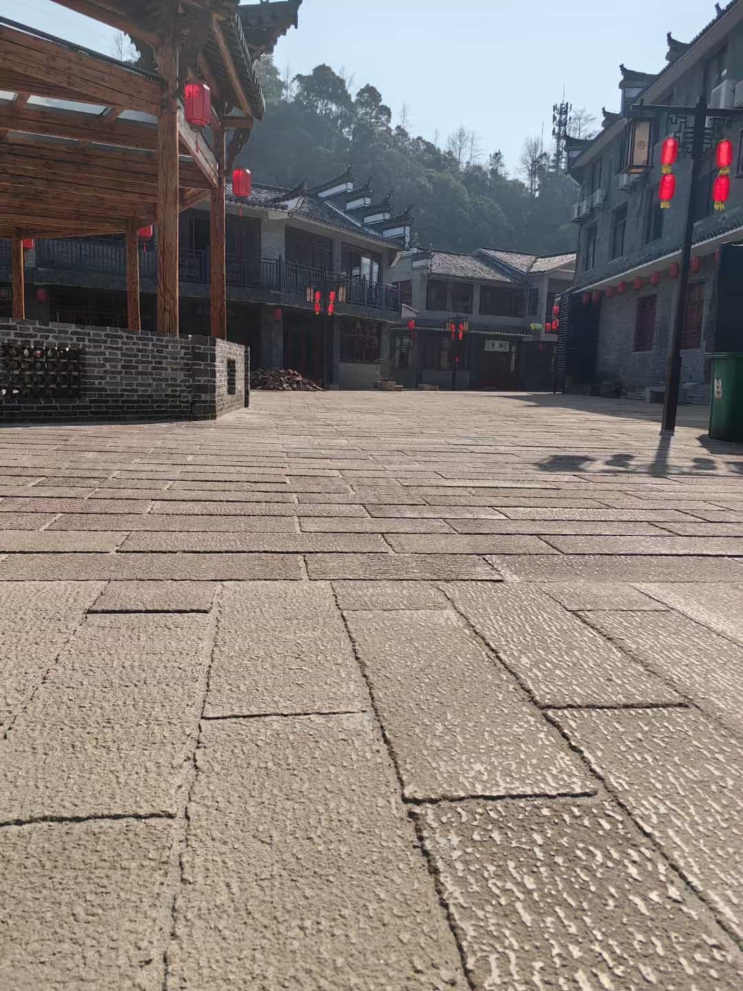 临汾仿古石铺装效果