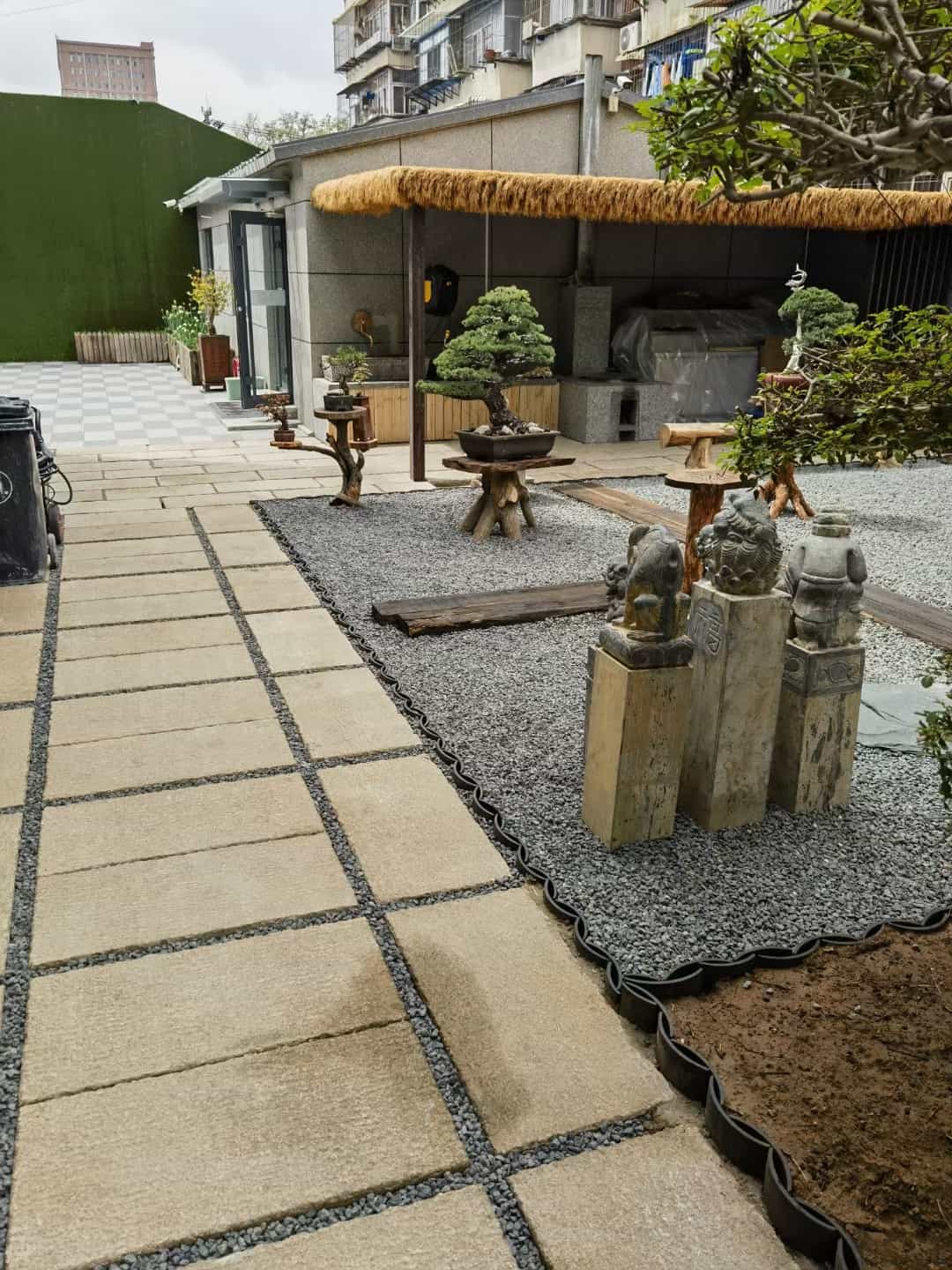 临汾仿古石铺装效果