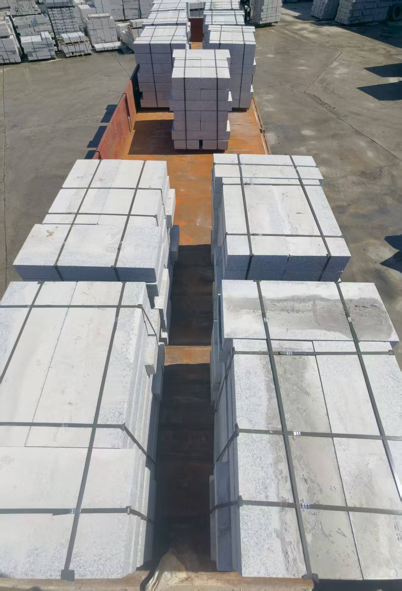 临汾 路沿石装车出货