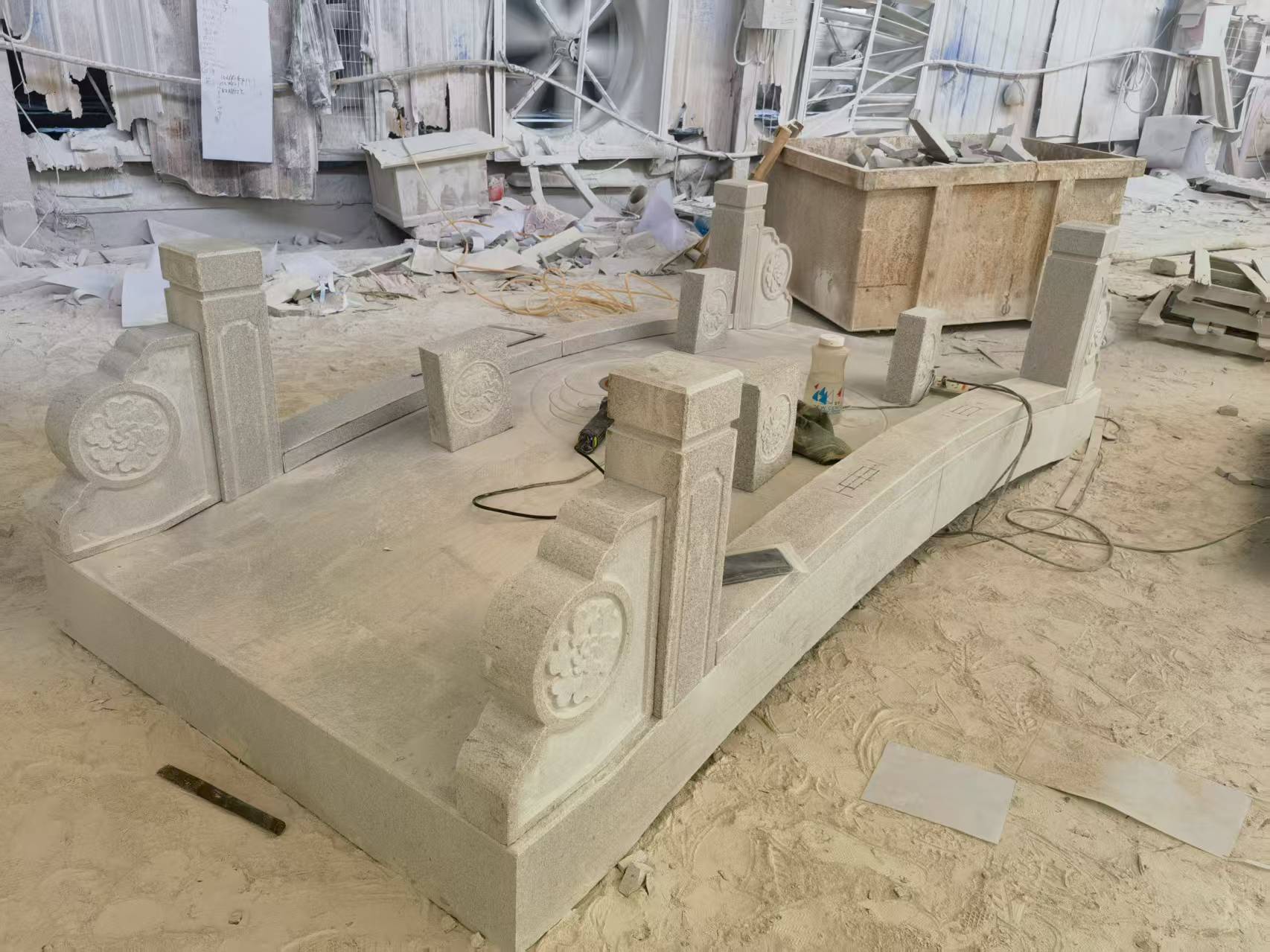 临汾 芝麻灰火烧面石桥-拼装