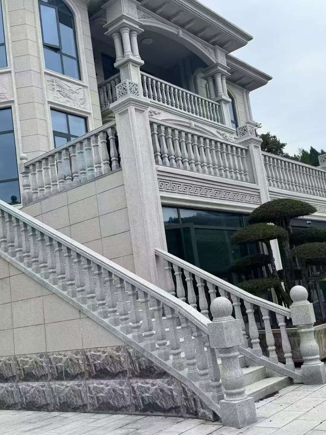 临汾 芝麻白别墅，栏杆