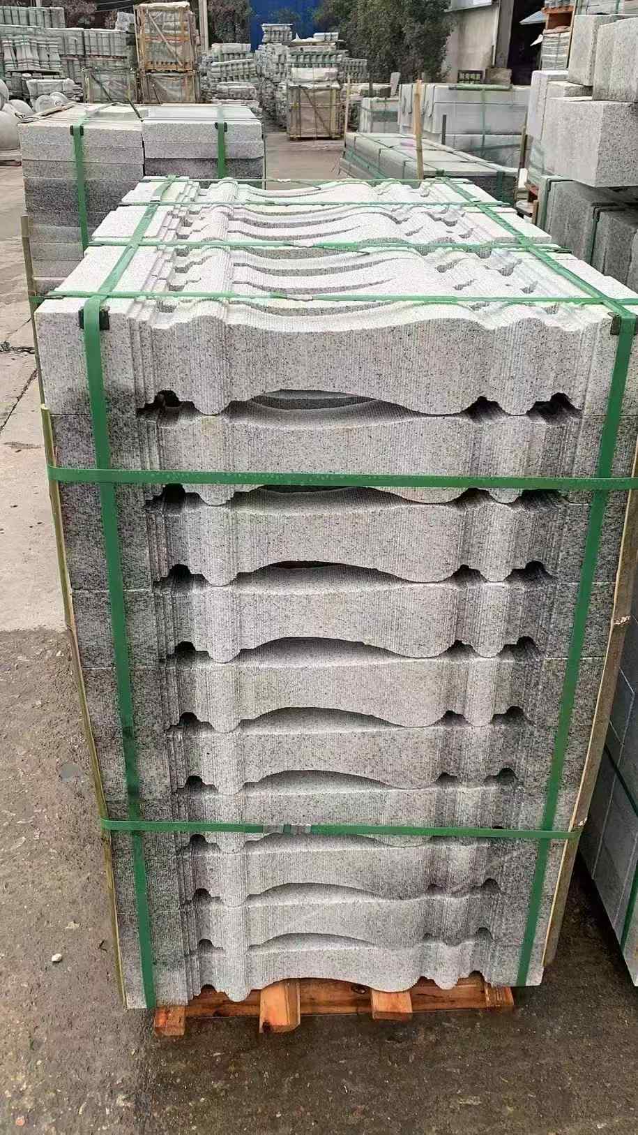 临汾 芝麻白方形拉丝面，栏杆花瓶柱